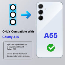 Load image into Gallery viewer, Samsung Galaxy A55 5G (A556B) Rear Camera Lens Glass