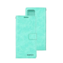 Load image into Gallery viewer, Samsung Galaxy S21 ULTRA Card Holder Wallet Flip Case - Mercury Blue Moon
