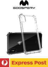 Load image into Gallery viewer, iPhone XS Max SUPER PROTECT ShockProof Clear Case - Mercury Goospery