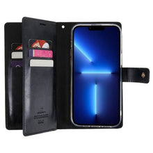 Load image into Gallery viewer, iPhone 16 (6.1") Mercury Mansoor Diary Cover Case - 9 Card Pockets