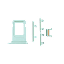Load image into Gallery viewer, SIM Card Tray and Side Button for iPhone 11 - White