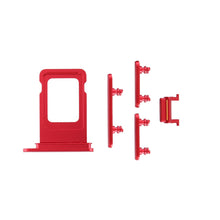 Load image into Gallery viewer, SIM Card Tray and Side Button for iPhone 11 - Red