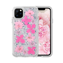 Load image into Gallery viewer, iPhone X / XS Dried Flower and Foil Hybrid Case