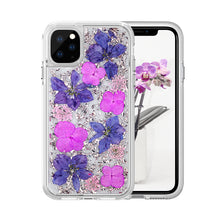 Load image into Gallery viewer, iPhone 7 Plus / 8 Plus Dried Flower and Foil Hybrid Case