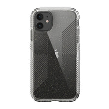 Load image into Gallery viewer, iPhone 12 / 12 Pro Speck Presidio Perfect-Clear Glitter + Grips Case