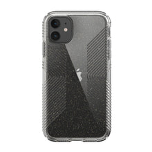 Load image into Gallery viewer, iPhone 12 Mini Speck Presidio Perfect-Clear Glitter + Grips Case