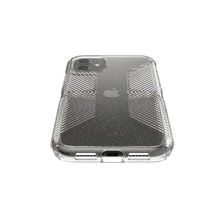 Load image into Gallery viewer, iPhone 12 / 12 Pro Speck Presidio Perfect-Clear Glitter + Grips Case