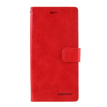 Load image into Gallery viewer, iPhone 7 / 8 / SE Card Holder ShockProof Leather Case Mercury Blue Moon