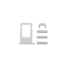 Load image into Gallery viewer, SIM Card Tray and Side Button for iPhone 6 Plus - Black