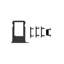 Load image into Gallery viewer, SIM Card Tray and Side Button for iPhone 7 Plus - Silver