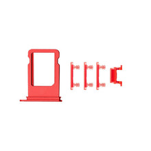 Load image into Gallery viewer, SIM Card Tray and Side Button for iPhone 7 Plus - Silver