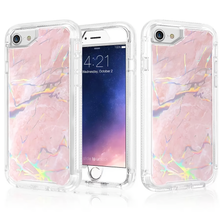 Load image into Gallery viewer, iPhone 7 / 8 Marble Hybrid Armor Case