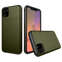 Load image into Gallery viewer, iPhone 11 Slim Armor Card Slide Case