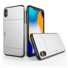 Load image into Gallery viewer, iPhone XR Slim Armor Card Slide Case