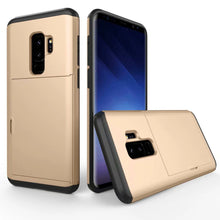 Load image into Gallery viewer, Samsung Galaxy S9 Slim Armor Card Slide Case