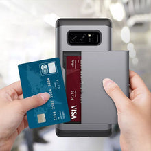 Load image into Gallery viewer, Samsung Galaxy Note 8 Slim Armor Card Slide Case