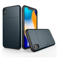 Load image into Gallery viewer, iPhone XS Max Slim Armor Card Slide Case
