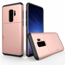 Load image into Gallery viewer, Samsung Galaxy S9 Slim Armor Card Slide Case