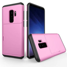 Load image into Gallery viewer, Samsung Galaxy S9 Slim Armor Card Slide Case