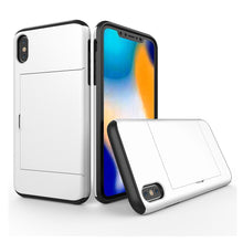 Load image into Gallery viewer, iPhone X / XS Slim Armor Card Slide Case