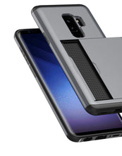 Load image into Gallery viewer, Samsung Galaxy S9 Slim Armor Card Slide Case