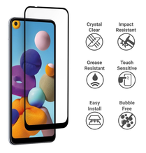 Load image into Gallery viewer, Samsung Galaxy A21s Screen Protector 10D Tempered Glass Full Glue / Coverage 9H