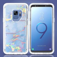 Load image into Gallery viewer, Samsung Galaxy S9 Plus Marble Hybrid Armor Case