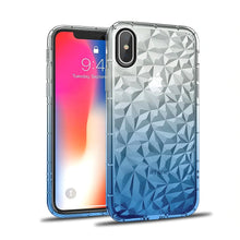Load image into Gallery viewer, iPhone XR Holographic Gradient Diamond Case