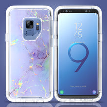 Load image into Gallery viewer, Samsung Galaxy S9 Marble Hybrid Armor Case