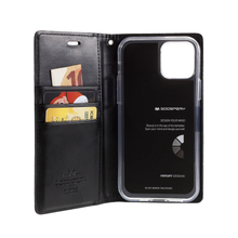 Load image into Gallery viewer, iPhone 12 / 12 Pro Mercury Goospery Blue Moon Flip Case