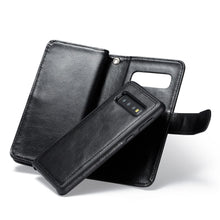 Load image into Gallery viewer, Samsung Galaxy S10 Plus BRG Leather Wallet Flip 9 Card-Slot Detachable Case
