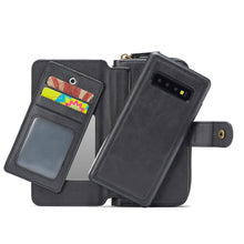 Load image into Gallery viewer, Samsung Galaxy S10 BRG Leather Purse 12 Card-Slot Detachable Case