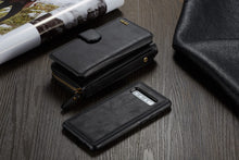 Load image into Gallery viewer, Samsung Galaxy S10 BRG Leather Purse 12 Card-Slot Detachable Case
