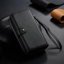 Load image into Gallery viewer, Samsung Galaxy Note 10 Plus BRG Leather Purse 3 Card-Slot Detachable Case