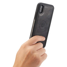 Load image into Gallery viewer, iPhone 11 Pro Max BRG Leather Wallet 2 Card-Slot Detachable Case