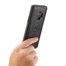 Load image into Gallery viewer, Samsung Galaxy S9 BRG Leather Wallet 2 Card-Slot Detachable Case