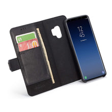 Load image into Gallery viewer, Samsung Galaxy S9 BRG Leather Wallet 2 Card-Slot Detachable Case