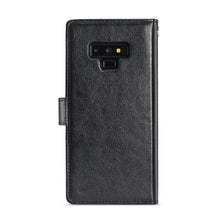 Load image into Gallery viewer, Samsung Galaxy Note 9 BRG Leather Wallet Flip 9 Card-Slot Detachable Case