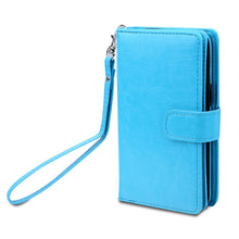 Load image into Gallery viewer, Samsung Galaxy S8 BRG Leather Wallet Flip 9 Card-Slot Detachable Case