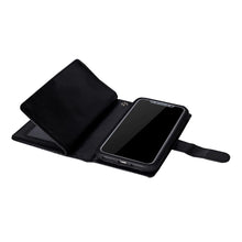 Load image into Gallery viewer, iPhone XR BRG Leather Wallet Flip 9 Card-Slot Detachable Case