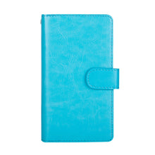 Load image into Gallery viewer, iPhone XR BRG Leather Wallet Flip 9 Card-Slot Detachable Case