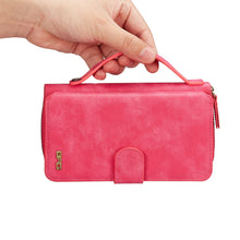 Load image into Gallery viewer, Samsung Galaxy S20 Plus BRG Leather Purse 12 Card-Slot Detachable Case