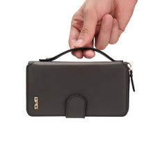 Load image into Gallery viewer, iPhone X / XS BRG Leather Purse 12 Card-Slot Detachable Case
