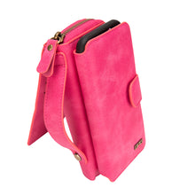 Load image into Gallery viewer, iPhone X / XS BRG Leather Purse 12 Card-Slot Detachable Case