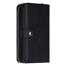Load image into Gallery viewer, iPhone 7 Plus / 8 Plus BRG Leather Purse 3 Card-Slot Detachable Case