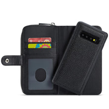 Load image into Gallery viewer, Samsung Galaxy S9 BRG Leather Purse 3 Card-Slot Detachable Case