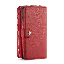 Load image into Gallery viewer, Samsung Galaxy S9 BRG Leather Purse 3 Card-Slot Detachable Case