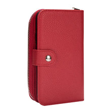 Load image into Gallery viewer, iPhone XR BRG Leather Purse 3 Card-Slot Detachable Case