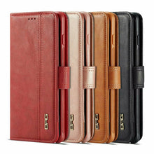 Load image into Gallery viewer, Samsung Galaxy S9 BRG Leather Wallet 2 Card-Slot Detachable Case