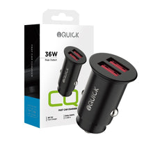 Load image into Gallery viewer, iQuick CQ1 36W Fast Car Charging Dual USB-A Ports